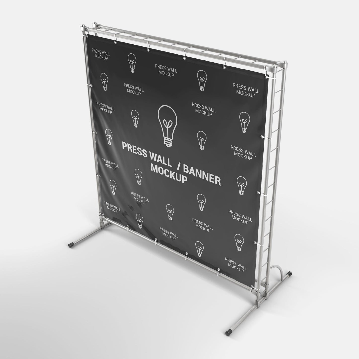 Telescopic Backdrop Banner Stand