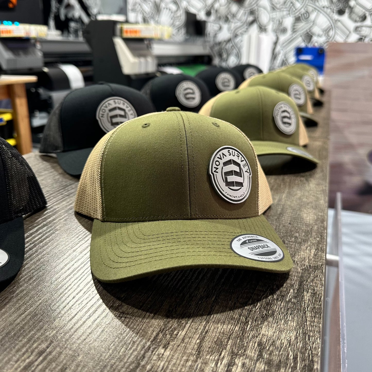 3D Caps Model 1 Foam