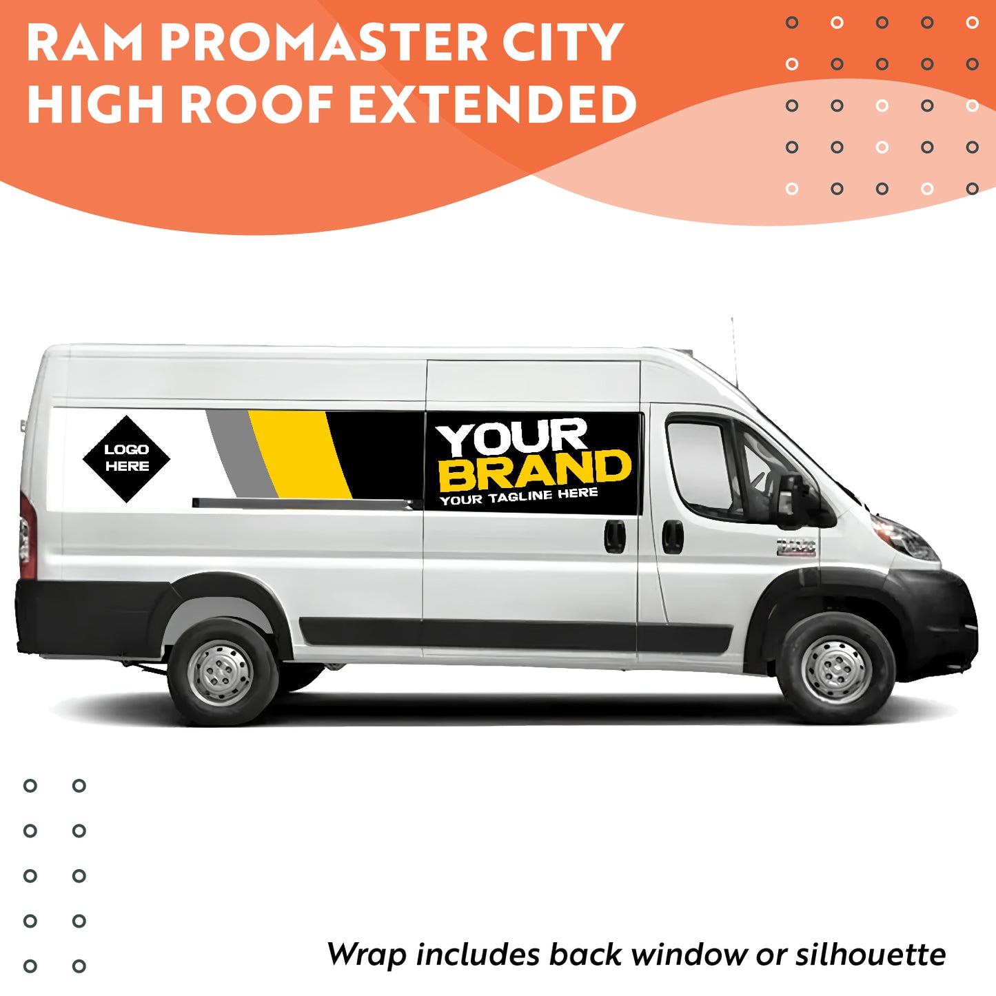 RAM Promaster City High Roof Extended