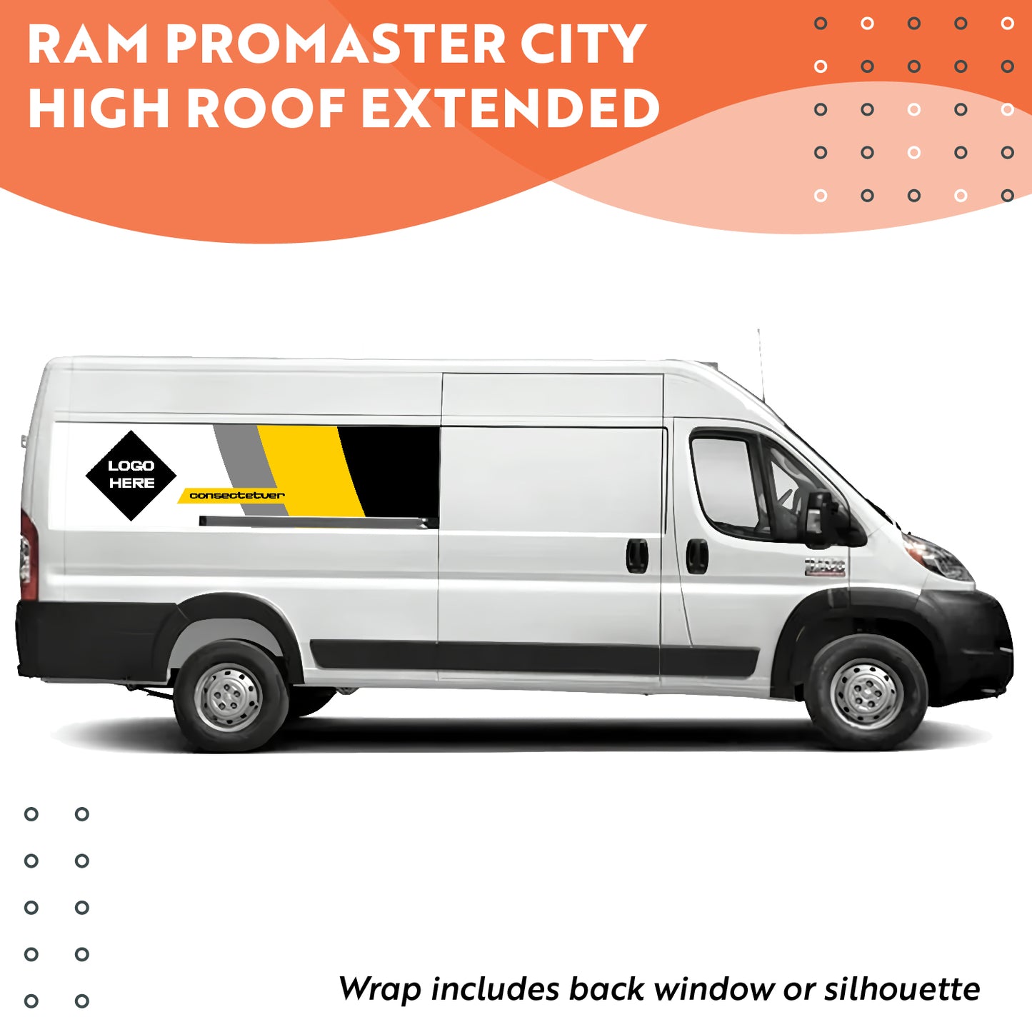 RAM Promaster City High Roof Extended