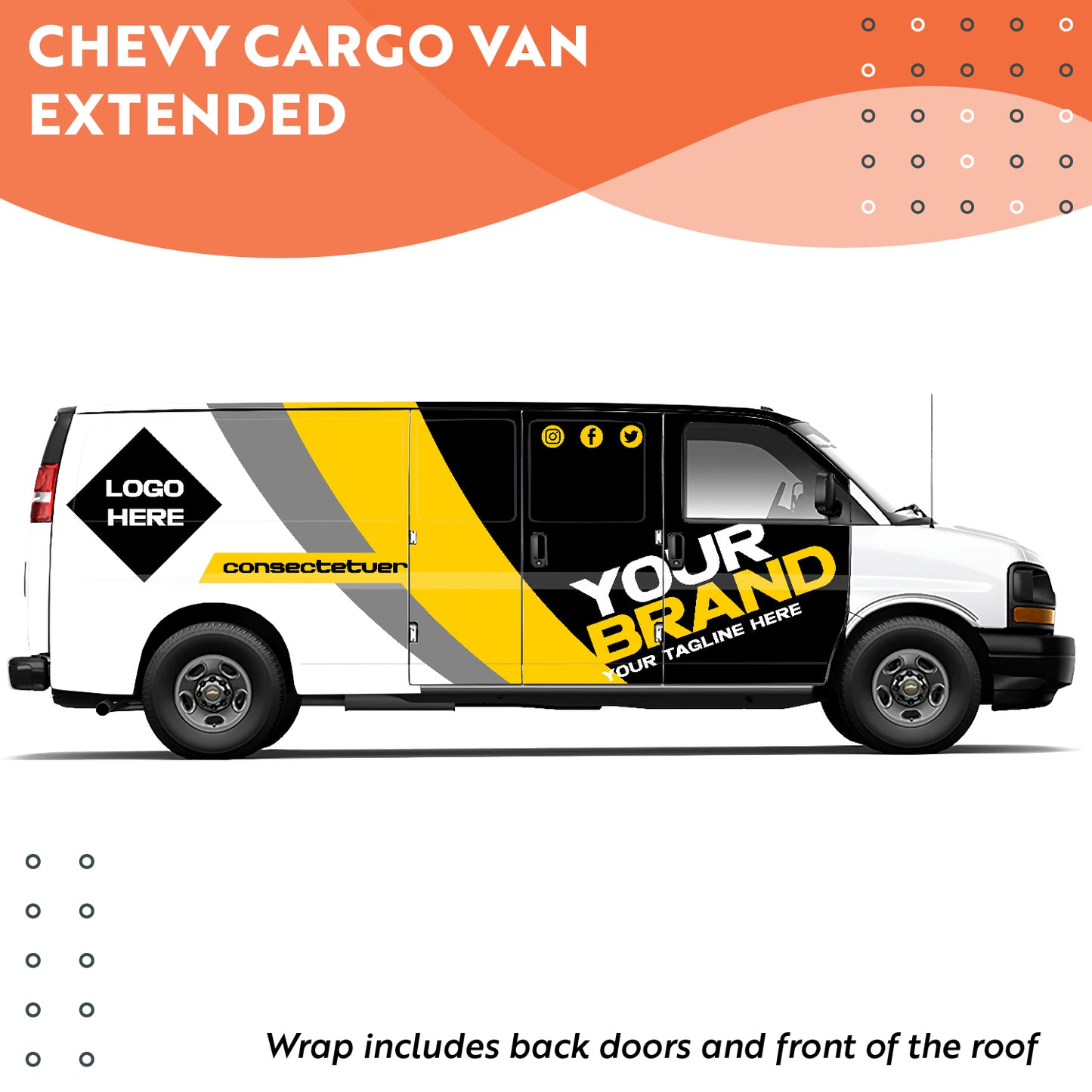 Chevy Cargo Van Extended (GMC/CHEVROLET)