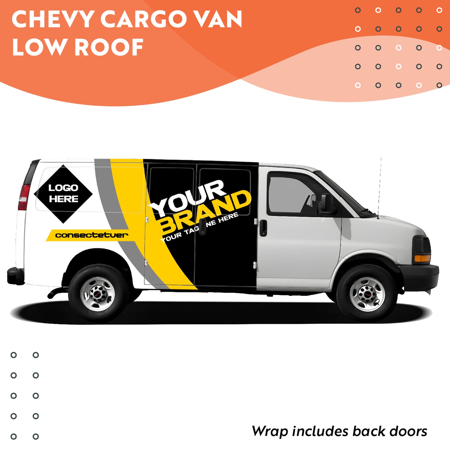Chevy Cargo Van Low Roof (GMC/CHEVROLET)