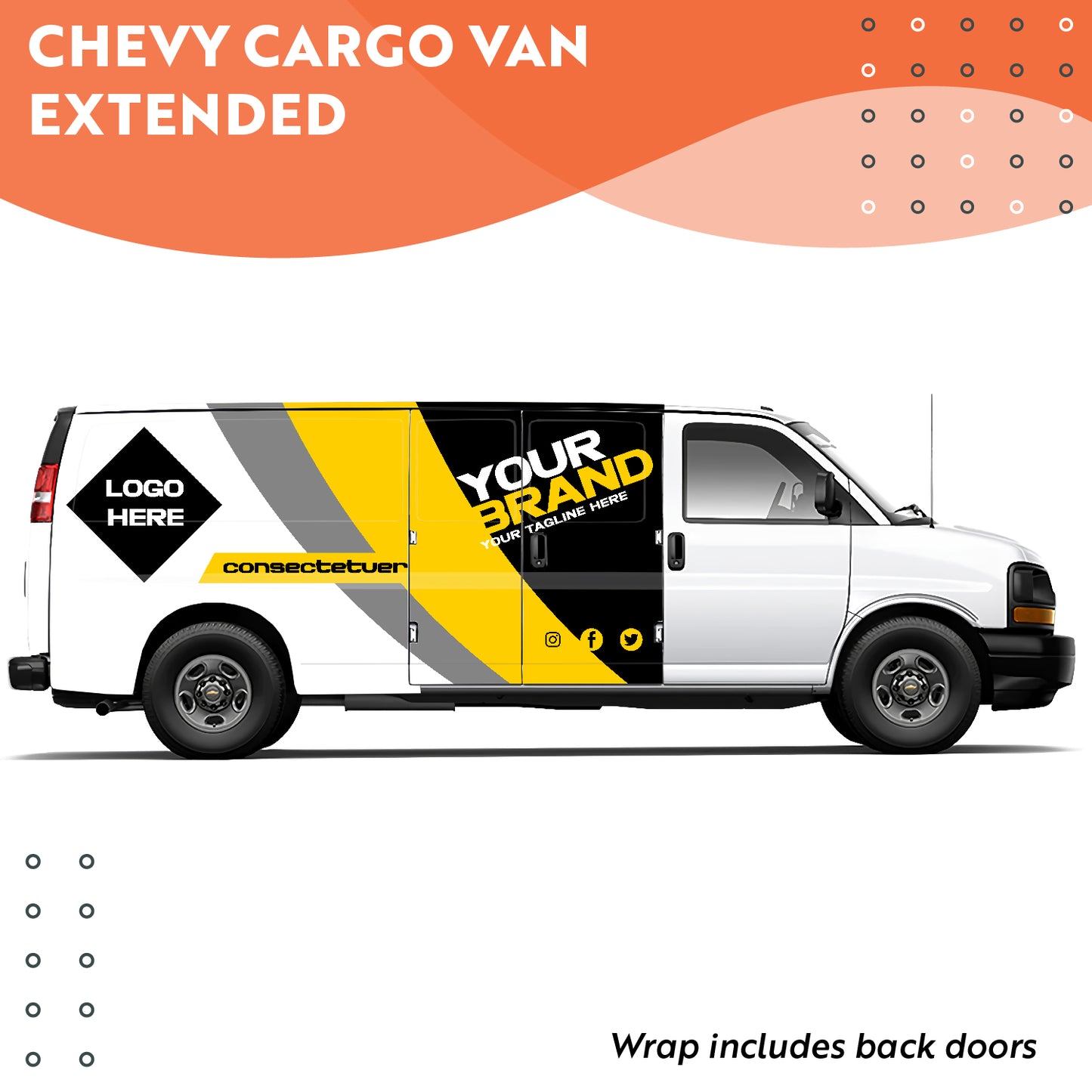 Chevy Cargo Van Extended (GMC/CHEVROLET)