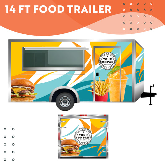 14 ft Food Trailer