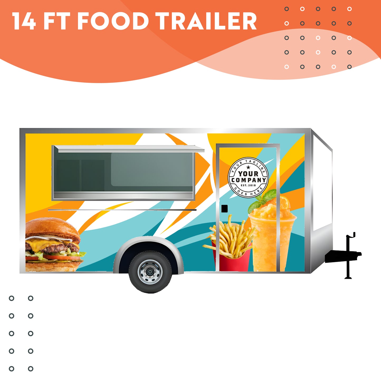 14 ft Food Trailer