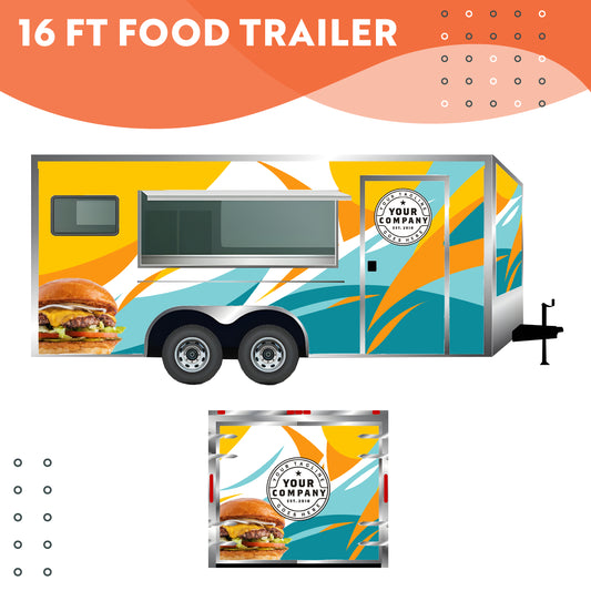 16 ft Food Trailer