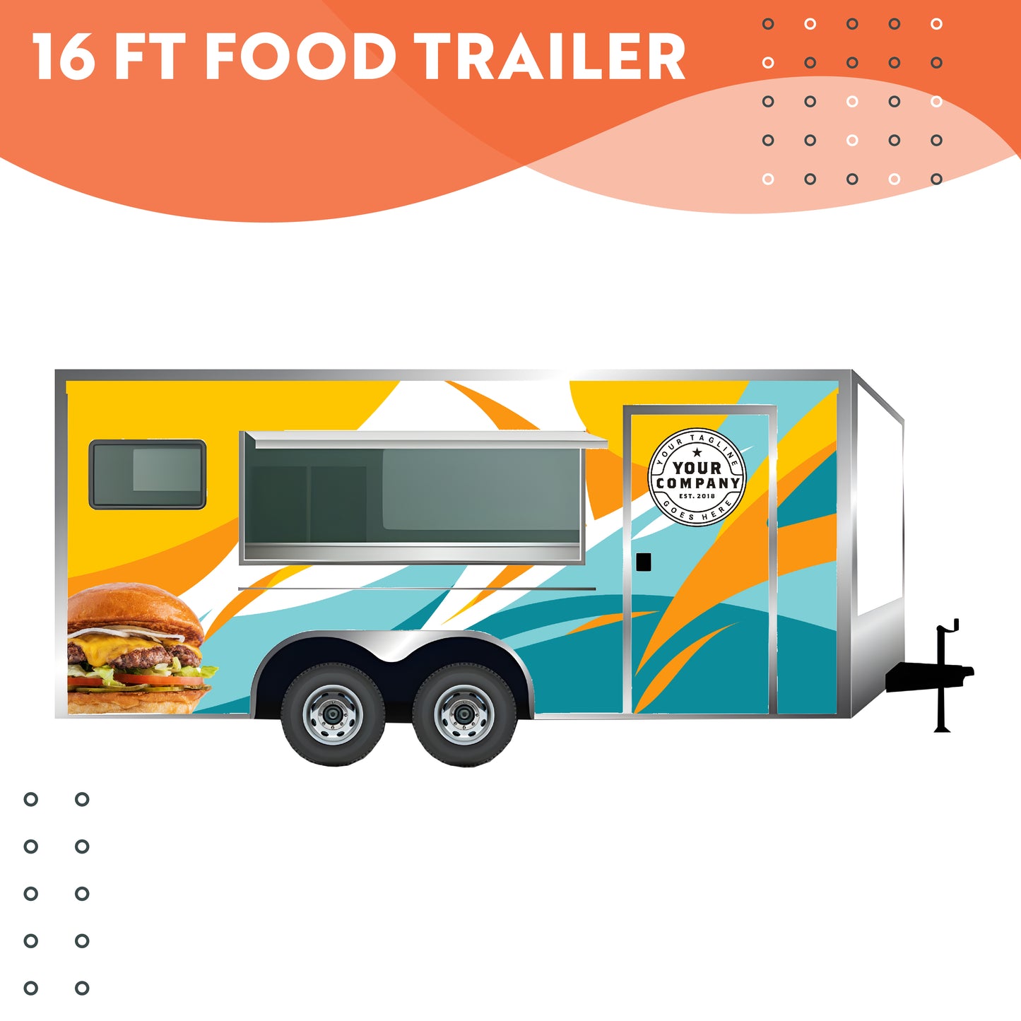 16 ft Food Trailer