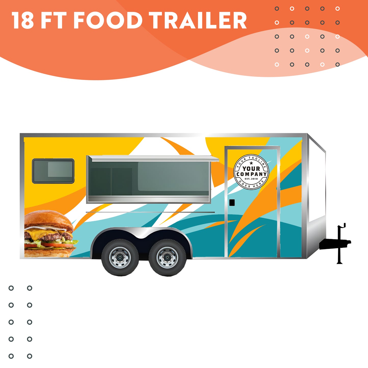 18 ft Food Trailer