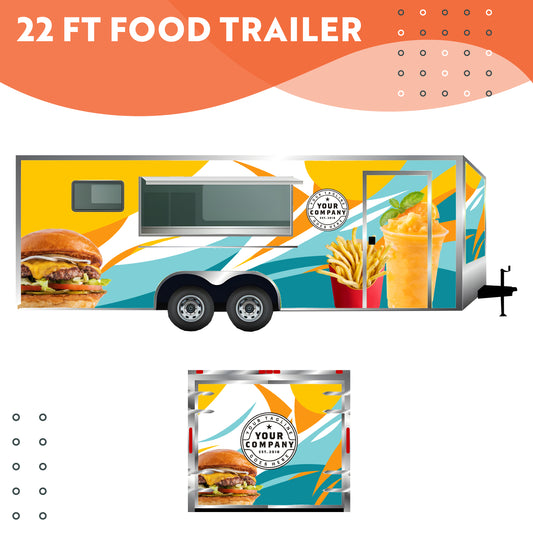 22 ft Food Trailer