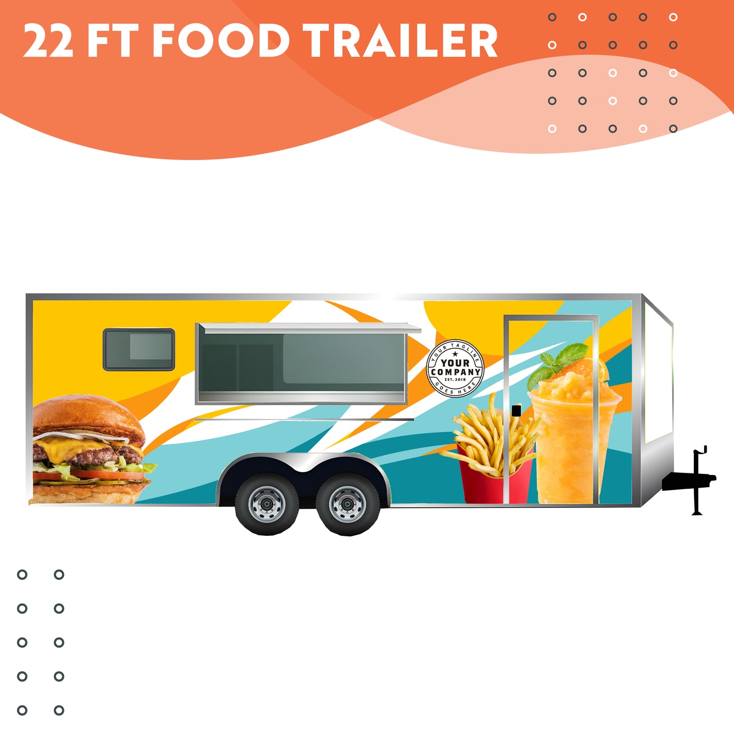 22 ft Food Trailer
