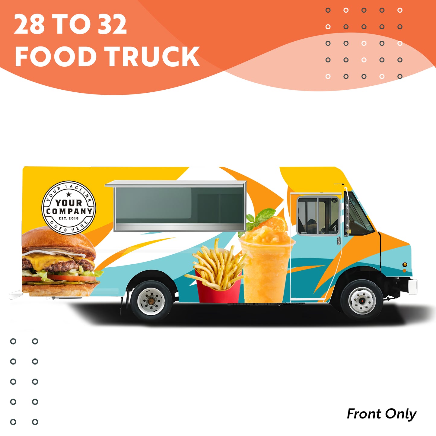 28 to 32 Food Truck