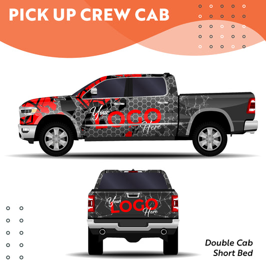 Pick Up Crew Cab Wrap