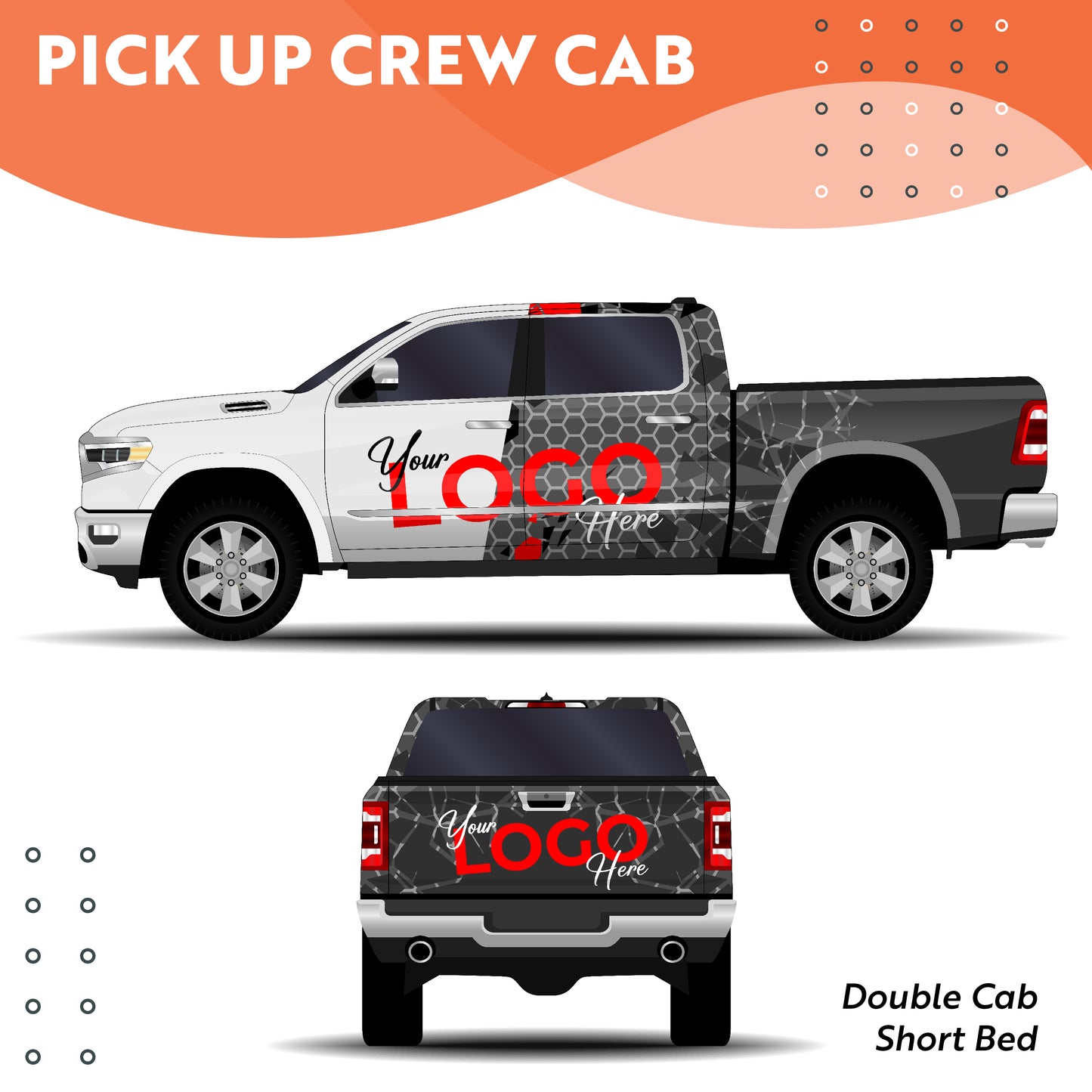 Pick Up Crew Cab Wrap