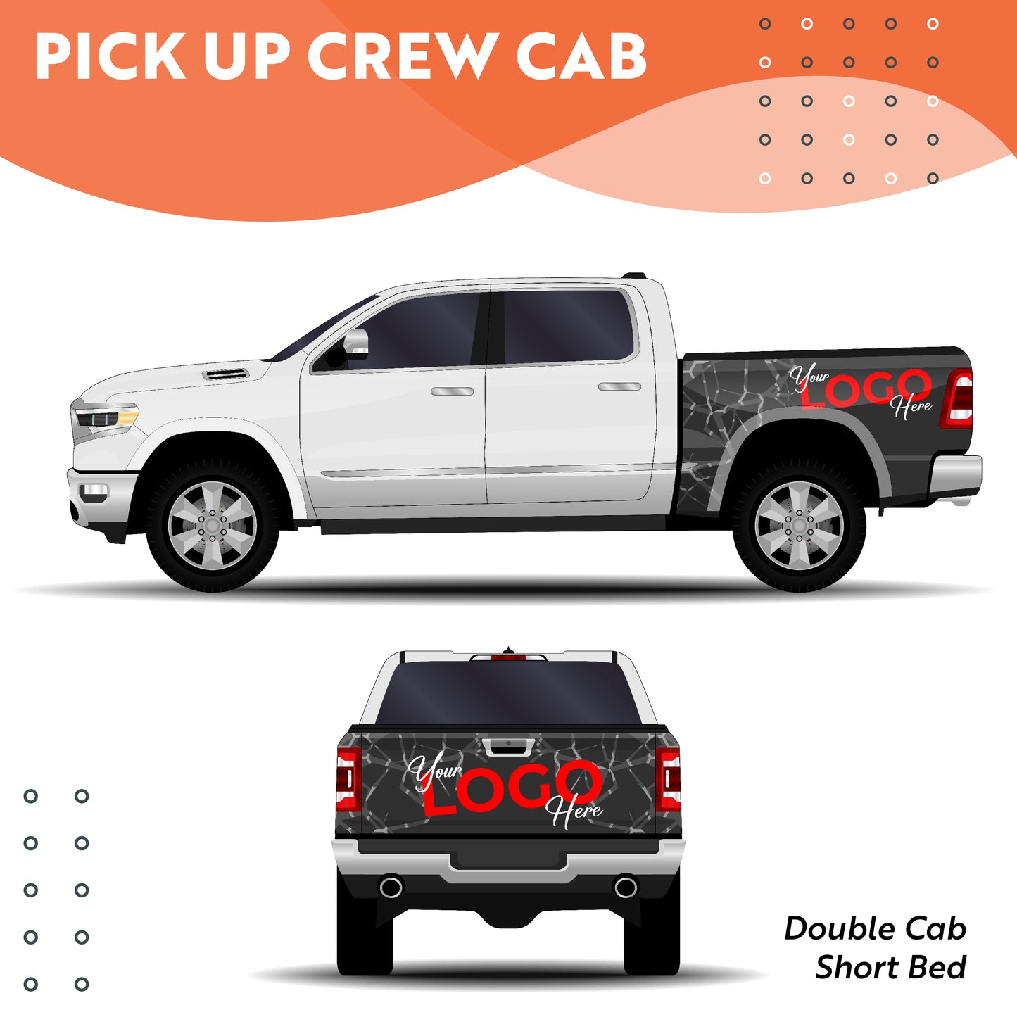 Pick Up Crew Cab Wrap