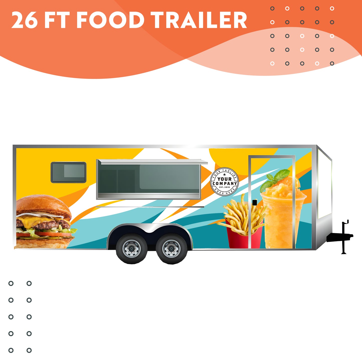 26 ft Food Trailer
