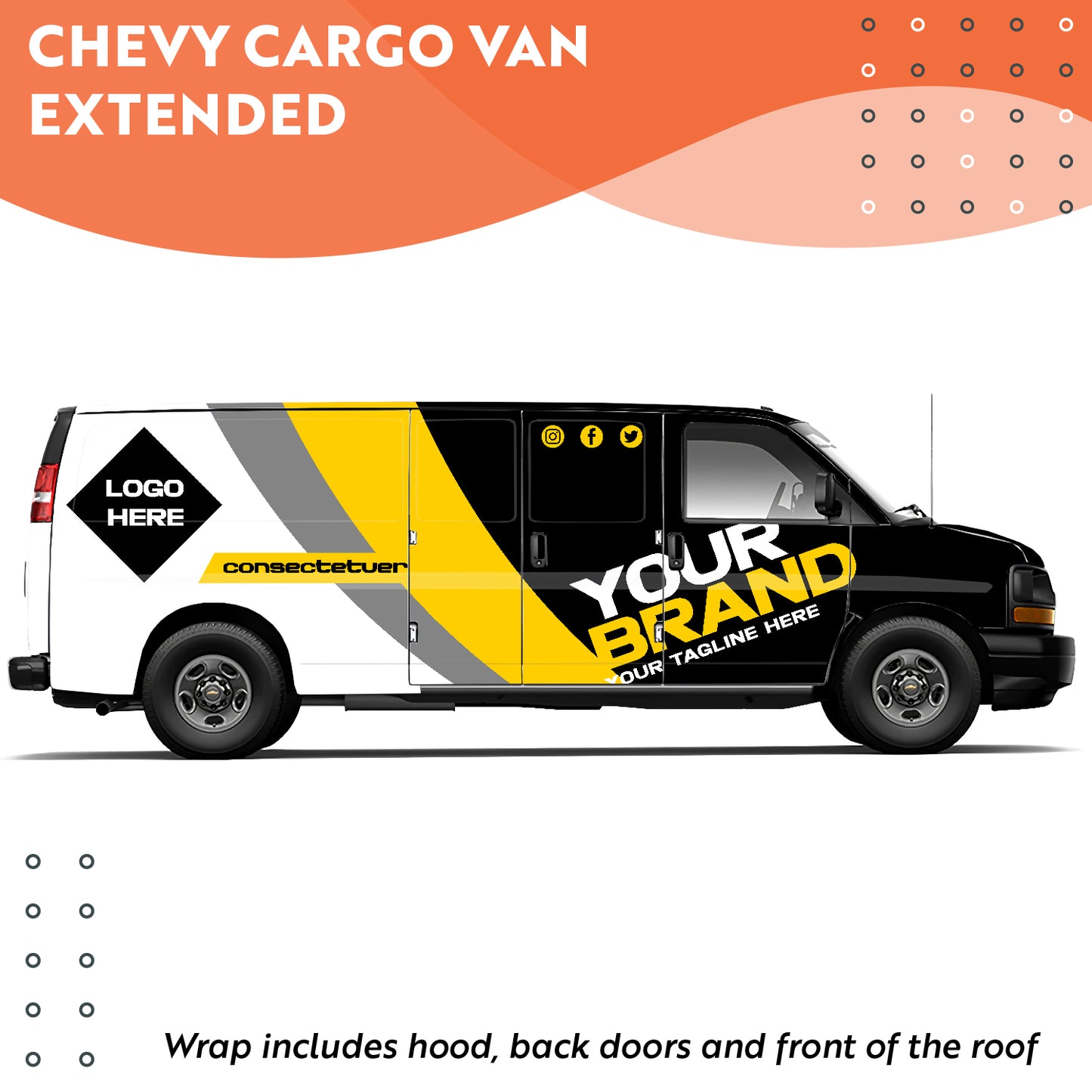 Chevy Cargo Van Extended (GMC/CHEVROLET)