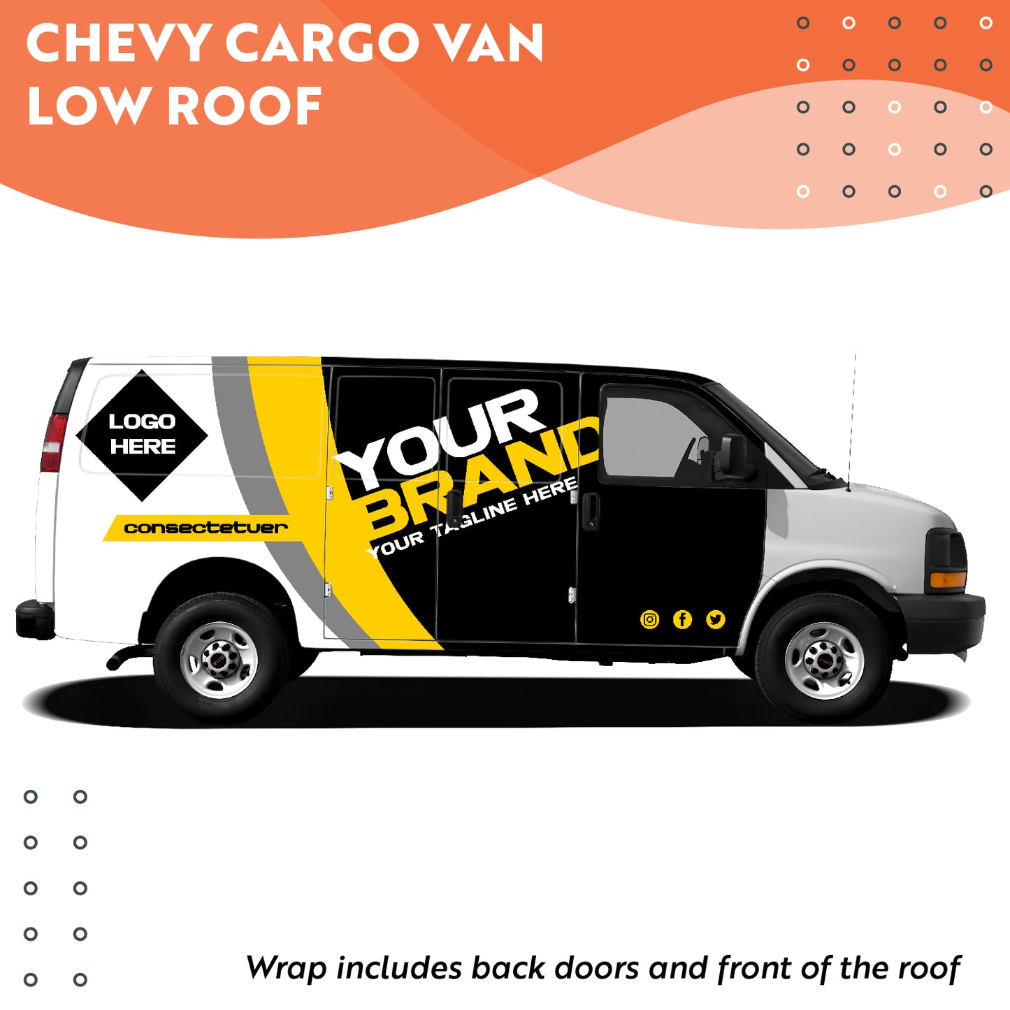 Chevy Cargo Van Low Roof (GMC/CHEVROLET)